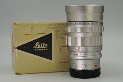 LEICA / Leitz Canada. Summicron 90 mm f/2. Obietti