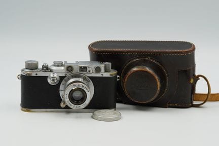 LEICA III con Elmar 50 mm f/3,5. 1935. Ernst Leitz