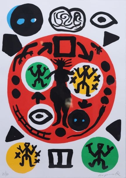 A.R. PENCK (1939 - 2017). "Progresso attraverso l'