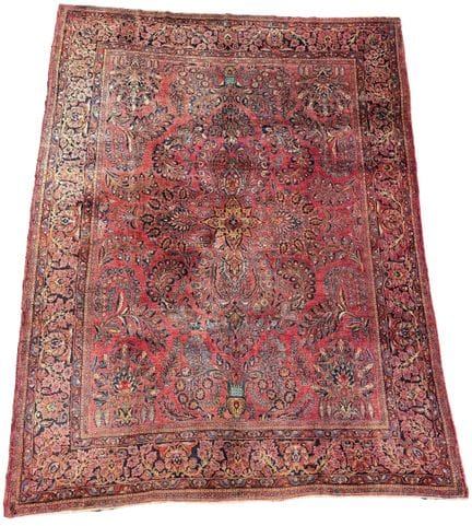 Réimportation américaine de Sarugh. Environ 414 cm