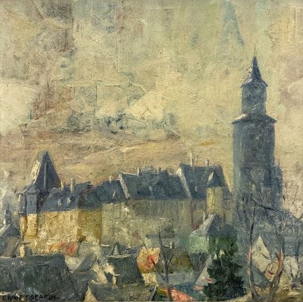 Ernst TOEPFER (1878 - 1955). Idstein in the Taunus