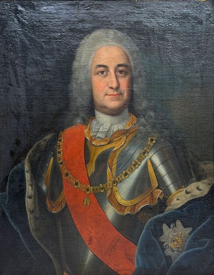UNSIGNED (XVIII). Portrait of Anne Jacques de Bull