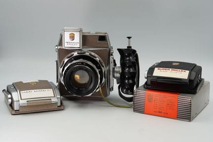 Fotocamera Linhof Technika Press con obiettivo Car
