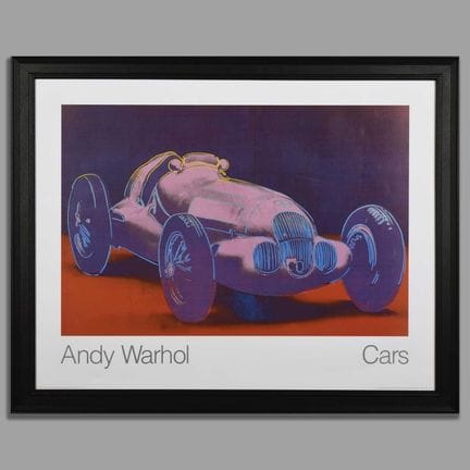 ANDY WARHOL (AMERICANO 1928-1987) AUTO
Serigrafia,