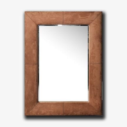 MIROIR MURAL DE STYLE RALPH LAUREN AVEC CADRE REMB