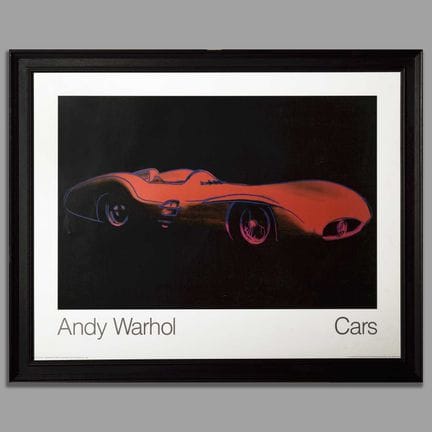 ANDY WARHOL (AMERICANO 1928-1987) AUTO
Serigrafia,