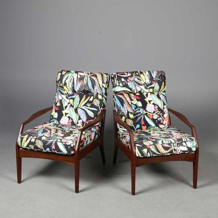 PAIRE DE FAUTEUILS DANOIS EN TECK DES ANNÉES 1970

