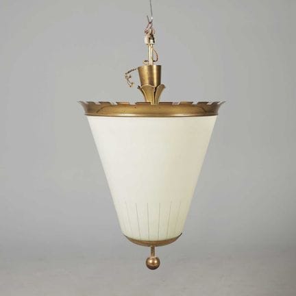 LANTERNE DE HALL / LUMINAIRE SUSPENDU
milieu du XX