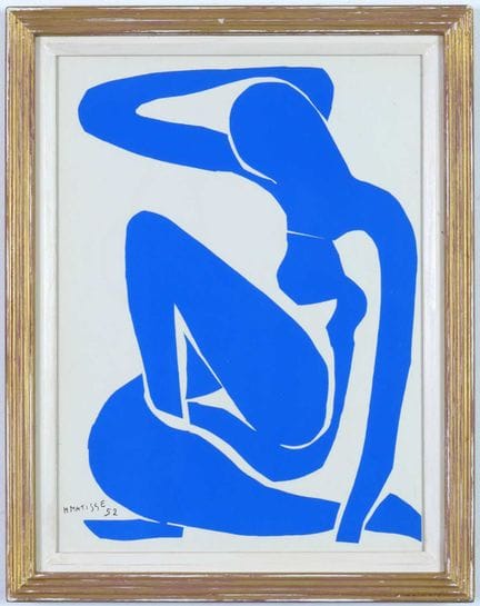 HENRI MATISSE (FRANCESE 1869-1954) NU BLEU VI
firm