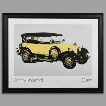 ANDY WARHOL (AMERICANO 1928-1987) AUTO
Serigrafia,