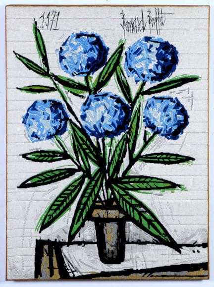 D'APRÈS BERNARD BUFFET, TAPISSERIE EN LAINE « HORT