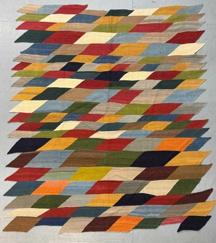 KILIM ARTIGIANALE PERSIANO DEL KURDISTAN
motivo ge
