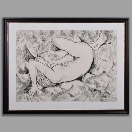 A. E. HAWKES, STUDIO DI NUDO
Pastello, 57 cm x 80 
