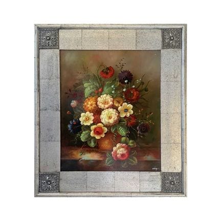 VITA DEI FIORI IN STILE OLANDESE IN UNA CORNICE D'
