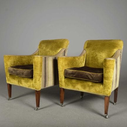 PAIRE DE FAUTEUILS, PROBABLEMENT DE WILLIAM YEOWAR