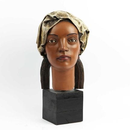 JAVIER NIEVA (SPAGNOLO, 1915-1999) BUSTO DI DONNA
