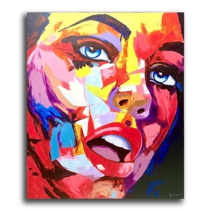 RITRATTO COLORATO DI UNA DONNA
acrilico su tela, 1