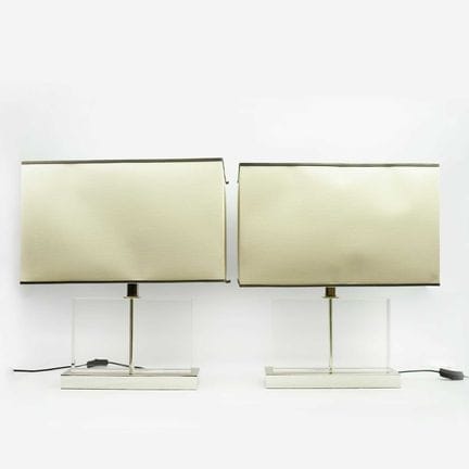 LAMPES DE TABLE ANDREW MARTIN, PAIRE
avec abat-jou