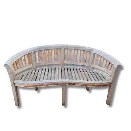 PANCHINA IN TEAK A FORMA DI BANANA
85 cm (A) x 158
