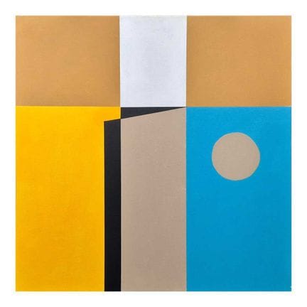 PHIL JOHNS CHROMA
Olio su tela, 23,5 cm x 23,5 cm,