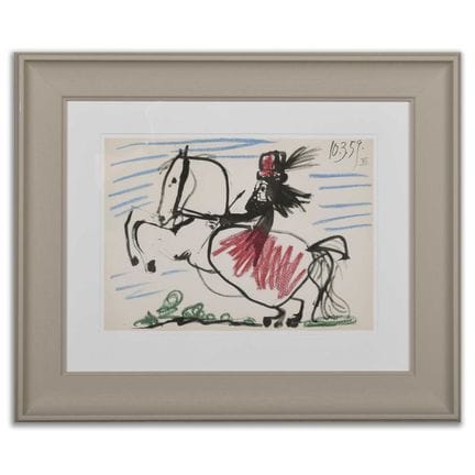 PABLO PICASSO (1881 – 1973) AMAZONA, JACQUELINE SU