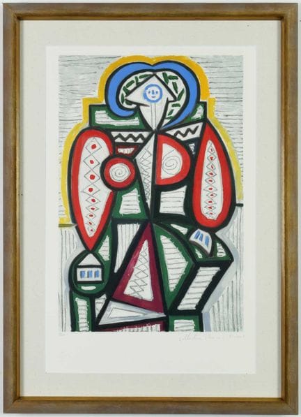 COLLEZIONE MARINA PICASSO
firmata a matita, *Femme