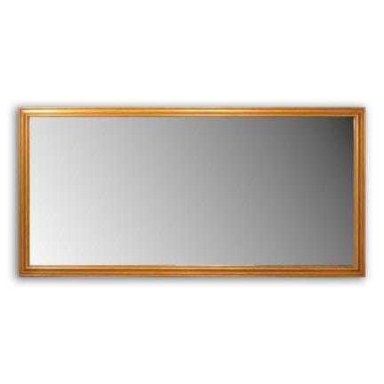 MIROIR MURAL
cadre doré, miroir biseauté, 198 cm x