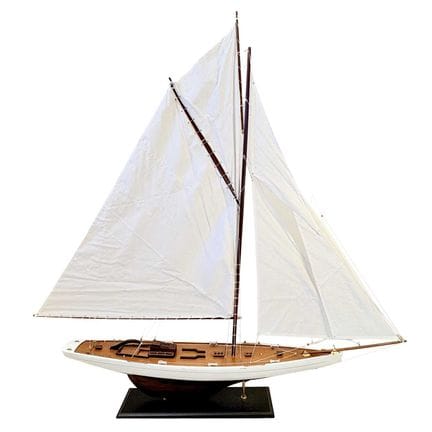 MAQUETTE DE VOILIER SUR SOCLE
150 cm de hauteur x 