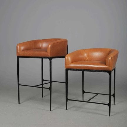 ARTERIORS OSBOURNE COUNTER STOOLS, A GRADUATED PAI