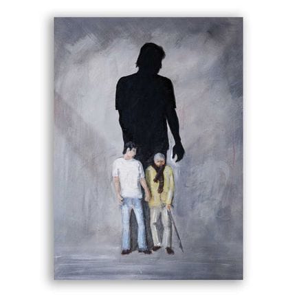 „SHADOWLAND“
71 x 51 cm. Acryl auf Papier.