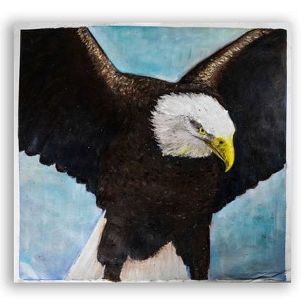 'AQUILA'
58 x 60.5 cms. Oil on paper