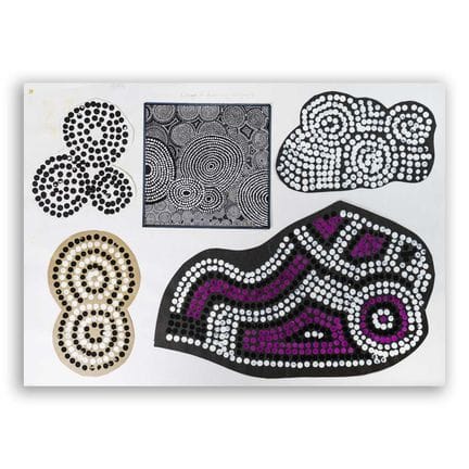 „INDIGENOUS I“
58 x 42 cm. Mischtechnik