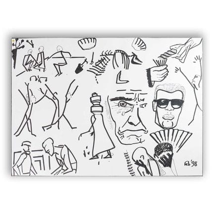 « SHAME »
Stylo sur carton, 58 x 42 cm

