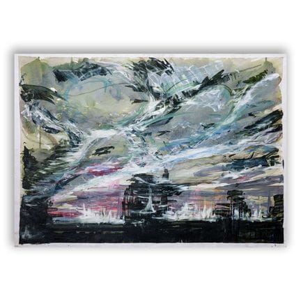„WANDERLUST II“
83,5 x 59 cm. Acryl auf Papier.