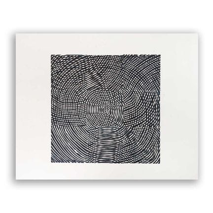 « BROKEN LABYRINTH » V
59,5 x 41,5 cm. Linogravure