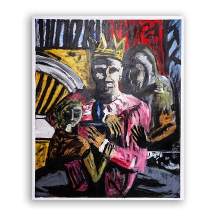 'EGO I'
62 x 52 cms. Acrylic on paper