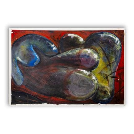 'TURGID'
79 x 52.5 cms. Acrylic on paper