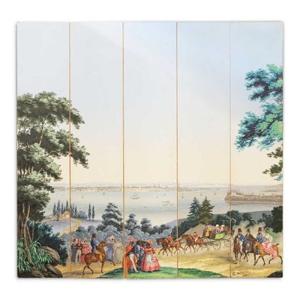 ZUBER &amp; CIE D'APRÈS JEAN-JULIEN DELTIL (1791-1