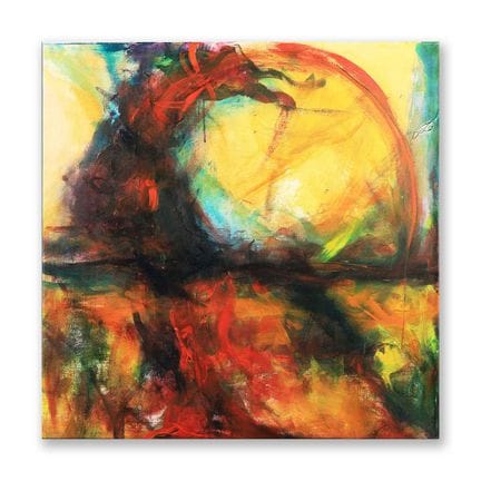 MARIA CARR – RÉSUMÉ 
huile sur toile, 91 cm x 91 c