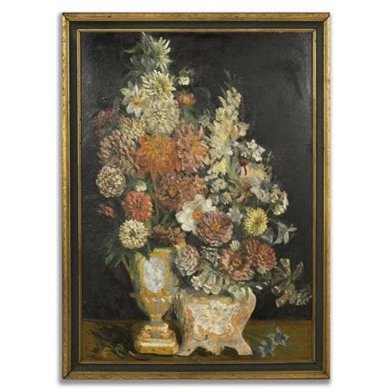 ÉCOLE DU DÉBUT DU XXe SIÈCLE  NATURE MORTE AVEC PO