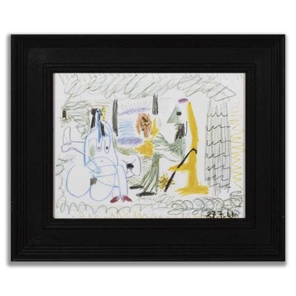 PABLO PICASSO (ESPAÑOL, 1881-1973) «L'ARTISTE ET S