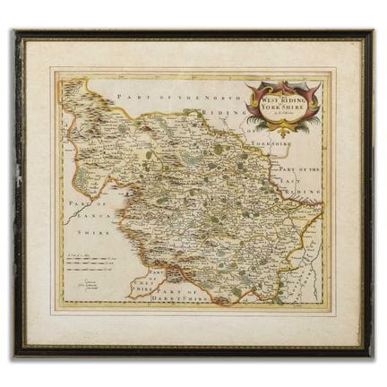 ROBERT MORDEN (BRITANNIQUE, 1650-1703). CARTE DU Y