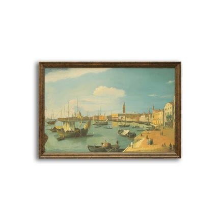 D'APRÈS CANALETTO (1697-1768) VENISE 
huile sur to