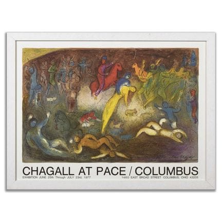 MARC CHAGALL, «EL SECUESTRO DE CHLOE» 
Litografía,