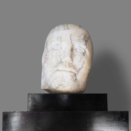 PAUL VANSTONE (BRITÁNICO, N. 1967) CABEZA 
Alabast