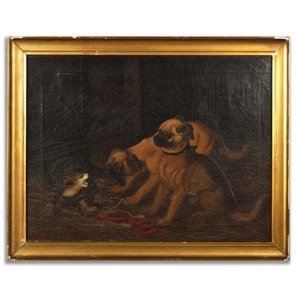 W. J. JACKSON (XIXe SIÈCLE) DES CARLINES MORDANT L