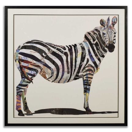 COLLAGE « ZEBRA » DE L'ÉCOLE DU XXIe SIÈCLE 
105 c