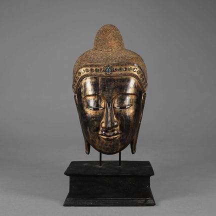BUSTOS DE BUDDHA AL ESTILO DEL SUDESTE ASIÁTICO 
1