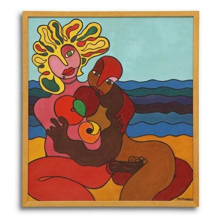 PEDRO UHART (CHILIEN, né en 1938) « LES AMANTS » 
