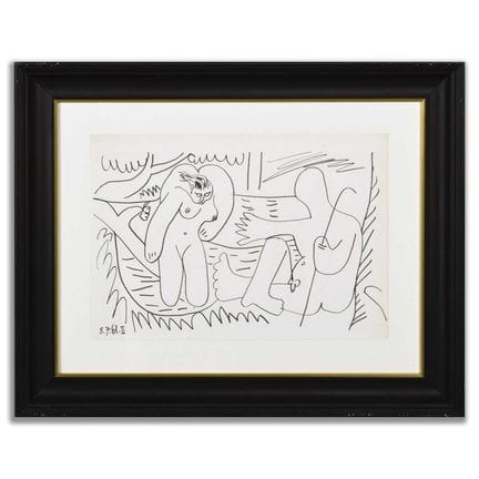 PABLO PICASSO (ESPAÑOL, 1881-1973) LES BAIGNEUSES 